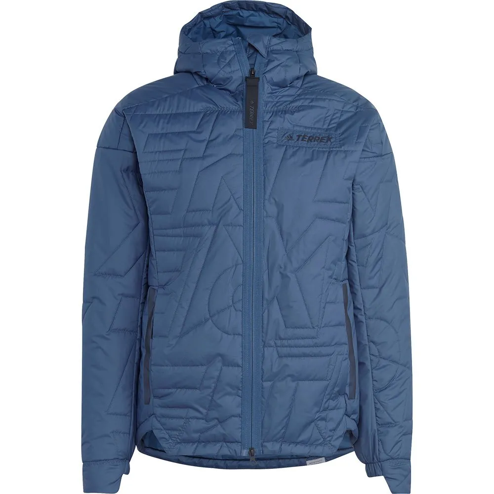 adidas Terrex Myshelter Primaloft Padded Jacka, Blue