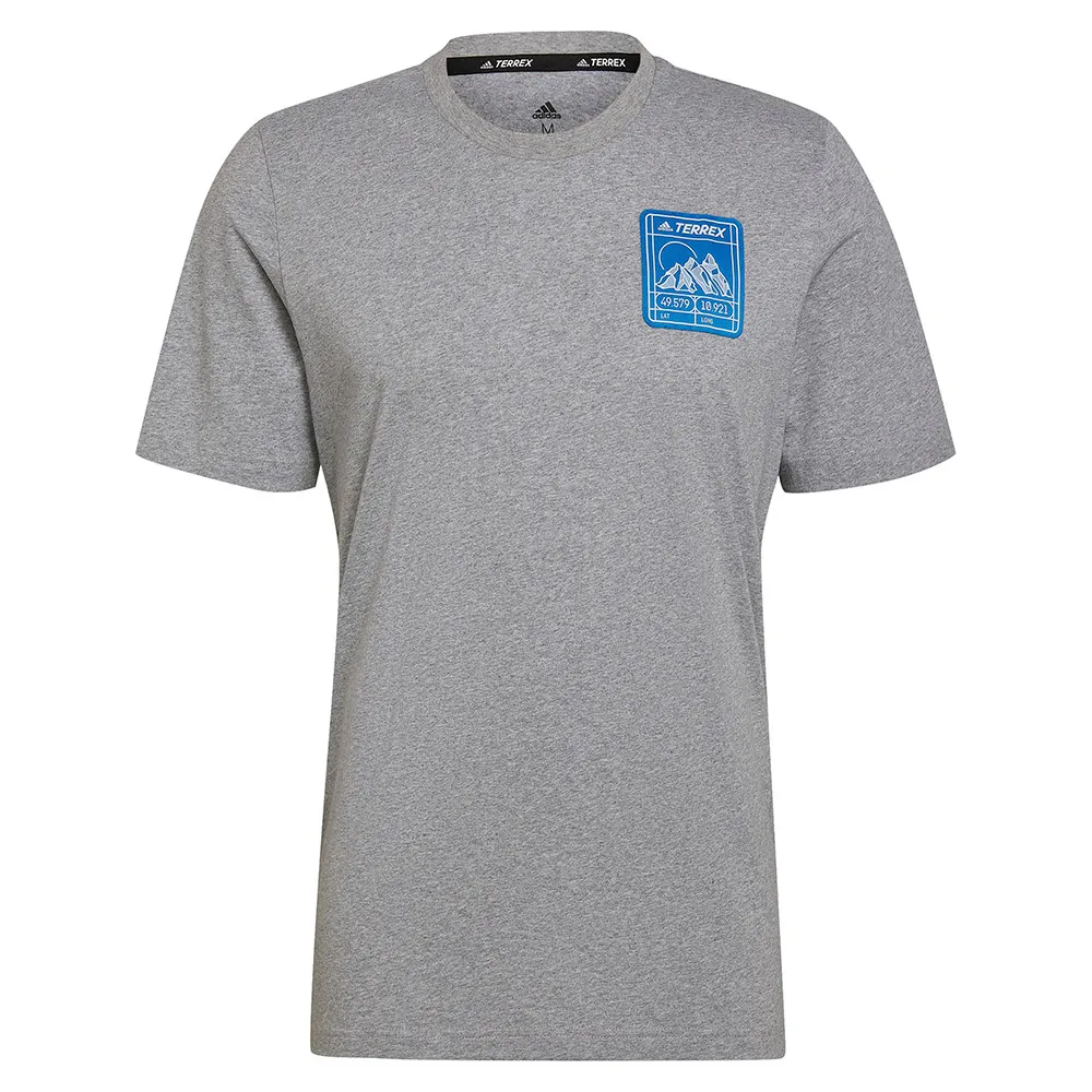 adidas Terrex Patch Mountain Graphic T-shirt Med Korta ärmar