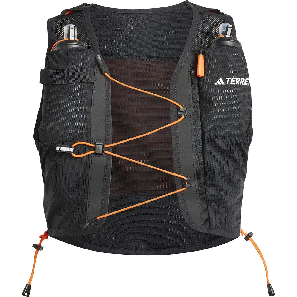 adidas Terrex Techrock 12l Hydreringsväst, Black / white / impact orange, XS adidas Terrex Techrock 12l Hydreringsväst, Black / white / impact orange, XS