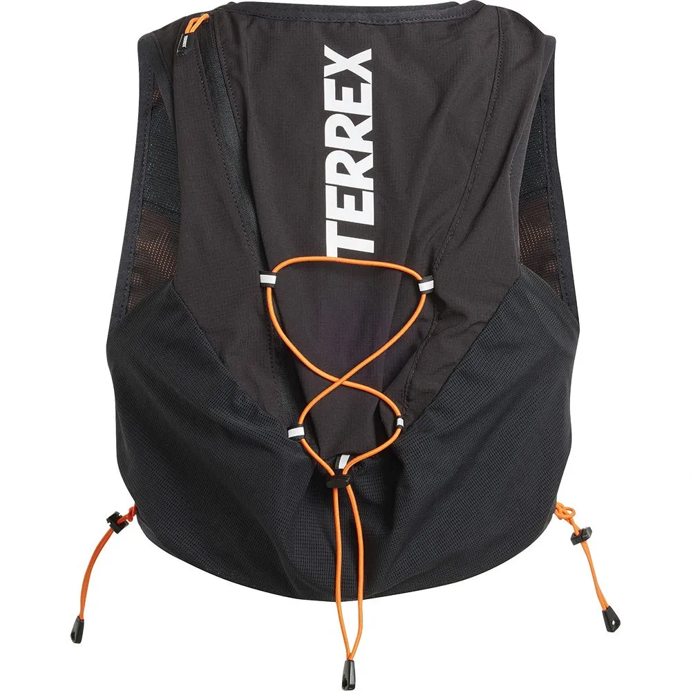 adidas Terrex Techrock 12l Hydreringsväst, Black / white / impact orange, XS adidas Terrex Techrock 12l Hydreringsväst, Black / white / impact orange, XS