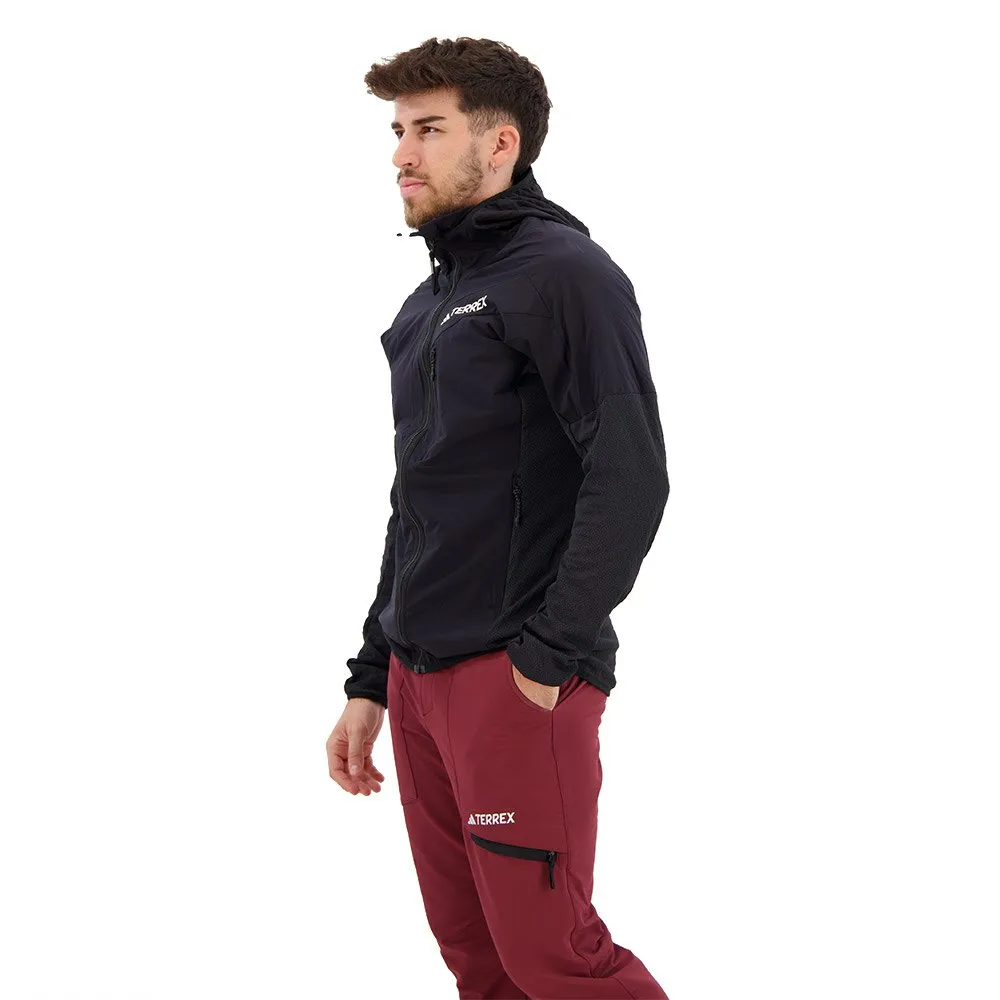adidas Terrex Techrock Wind Fleece Fleecejacka Med Dragkedja adidas Terrex Techrock Wind Fleece Fleecejacka Med Dragkedja