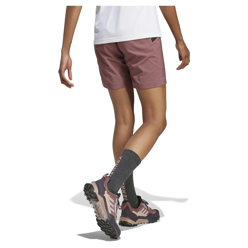 adidas Terrex Xperior Mid Korta Leggings, Quiet crimson adidas Terrex Xperior Mid Korta Leggings, Quiet crimson