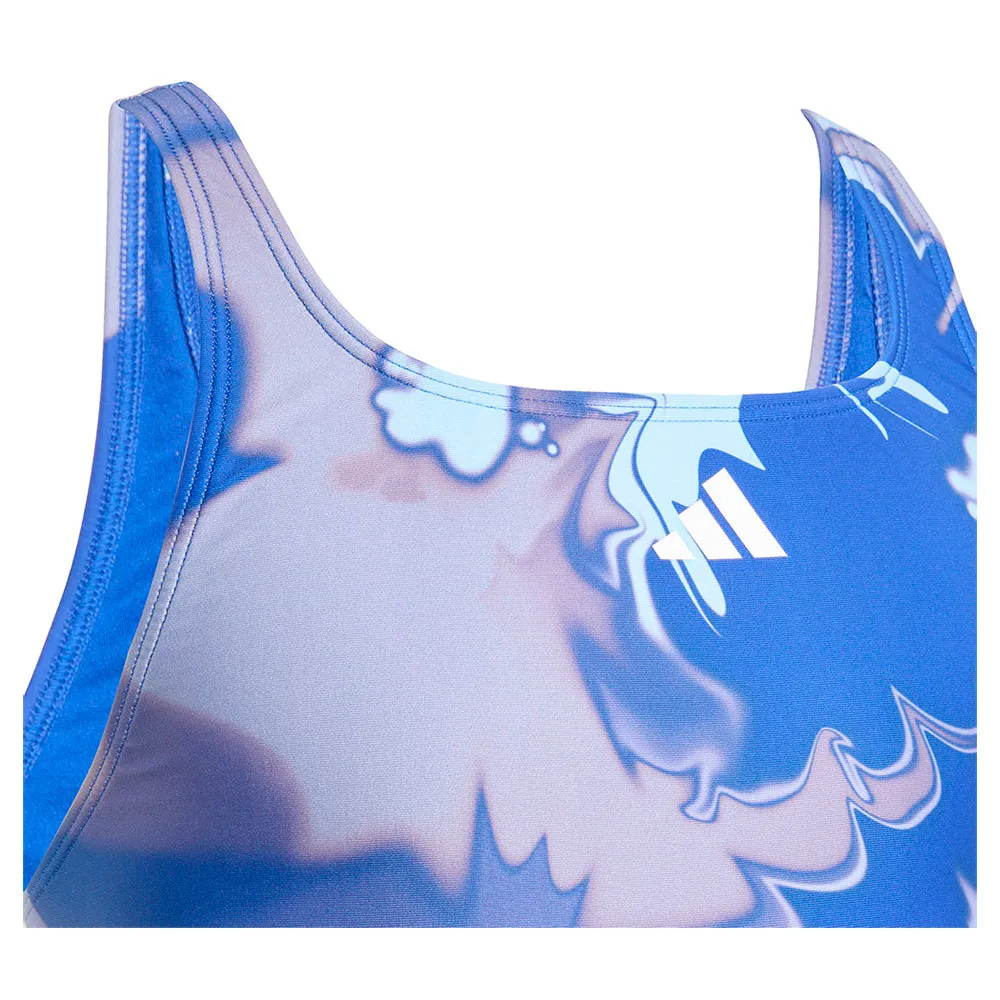 adidas Tie Dye V-back Baddräkt female adidas Tie Dye V-back Baddräkt female
