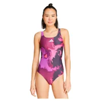 adidas Tie-dyed Graphic V-back Baddräkt female