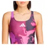 adidas Tie-dyed Graphic V-back Baddräkt female