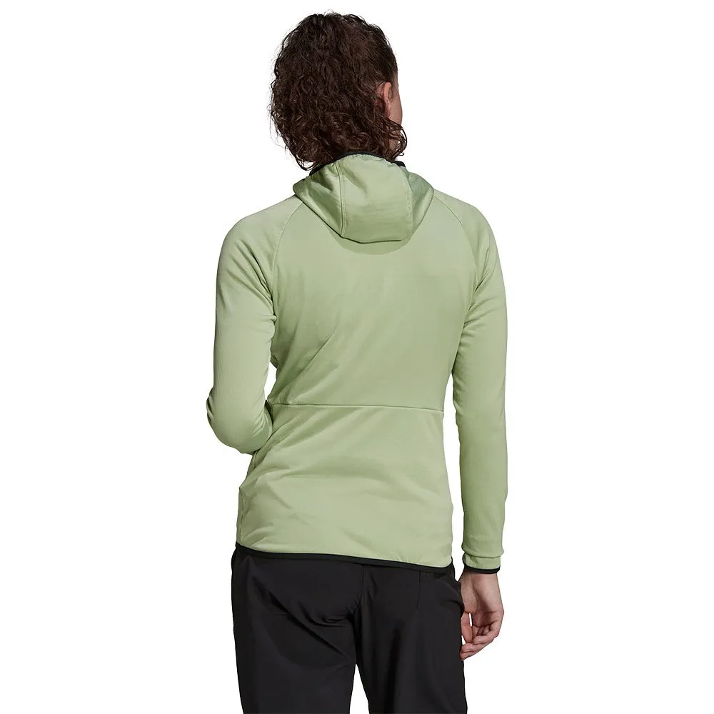 adidas Txfloocelt Sweatshirt Med Dragkedja, Magic lime / black adidas Txfloocelt Sweatshirt Med Dragkedja, Magic lime / black