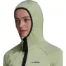 adidas Txfloocelt Sweatshirt Med Dragkedja, Magic lime / black