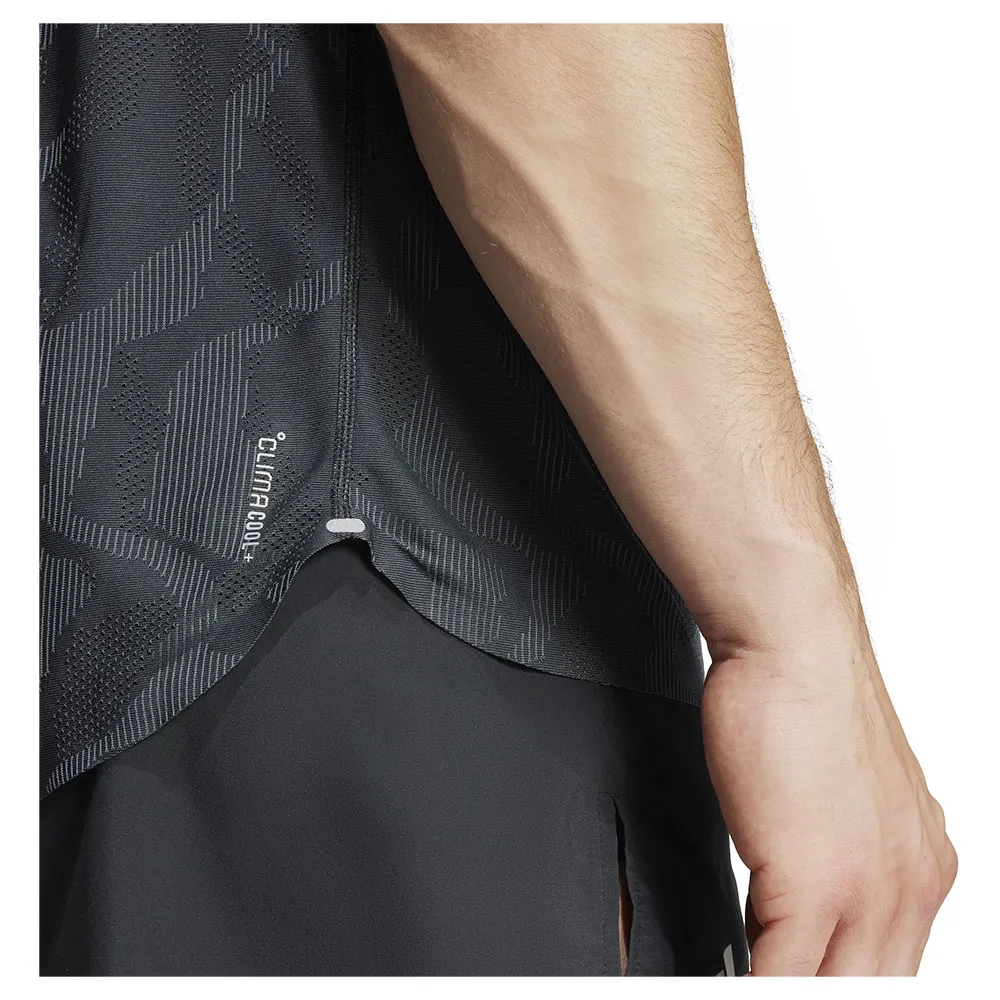 adidas Ultimate Running Engineered Climacool+ T-shirt Med Korta ärmar male