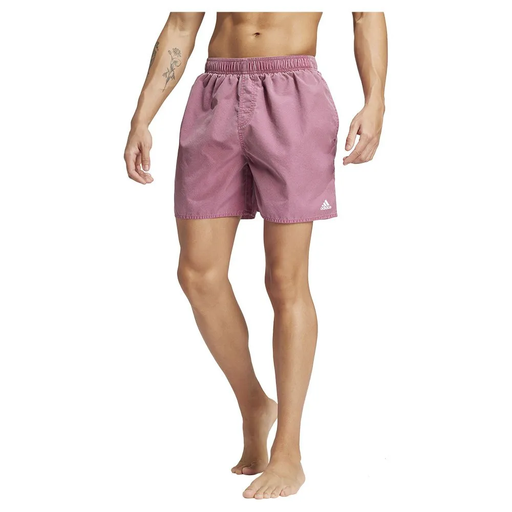 adidas Washed Out Cix Simshorts male, Preloved crimson / white