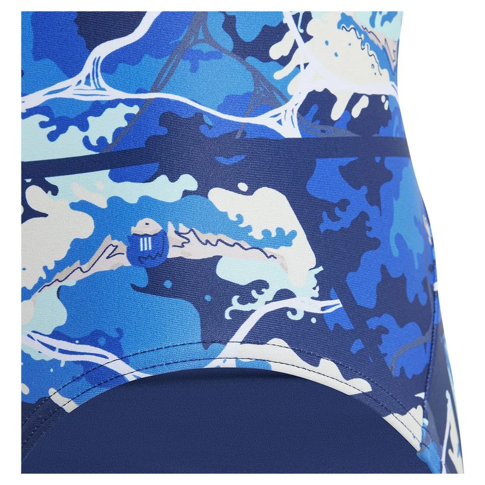 adidas Wave Aop Baddräkt female adidas Wave Aop Baddräkt female