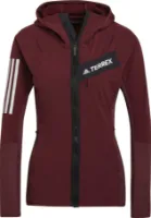 adidas Women's Techrock Flooce Wind Hooded Jacket adidas Women's Techrock Flooce Wind Hooded Jacket