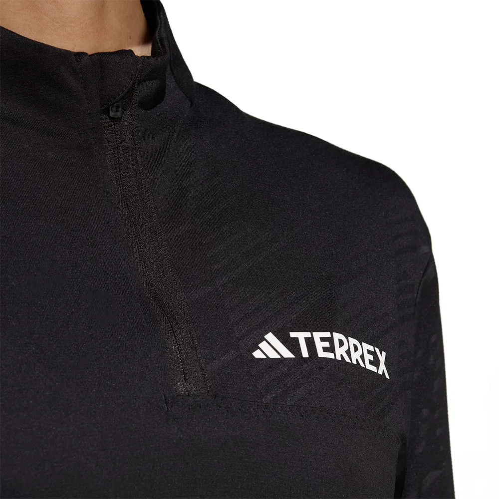 adidas Men's Terrex Multi Half-Zip Long Sleeve Tee