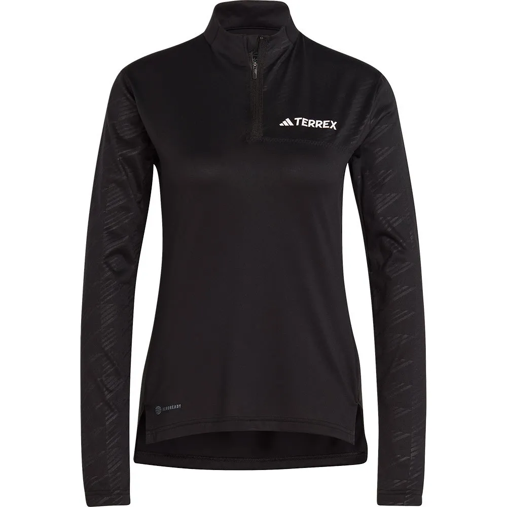 adidas Men's Terrex Multi Half-Zip Long Sleeve Tee