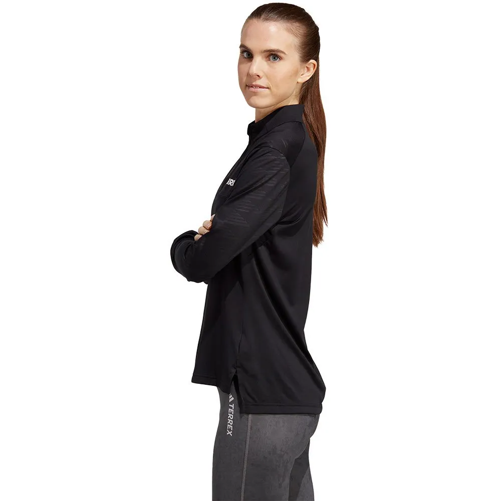 adidas Men's Terrex Multi Half-Zip Long Sleeve Tee