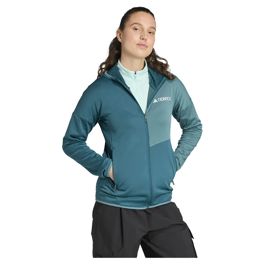 adidas Women's Terrex Xperior CLIMAWARM Light Fleece Jacket