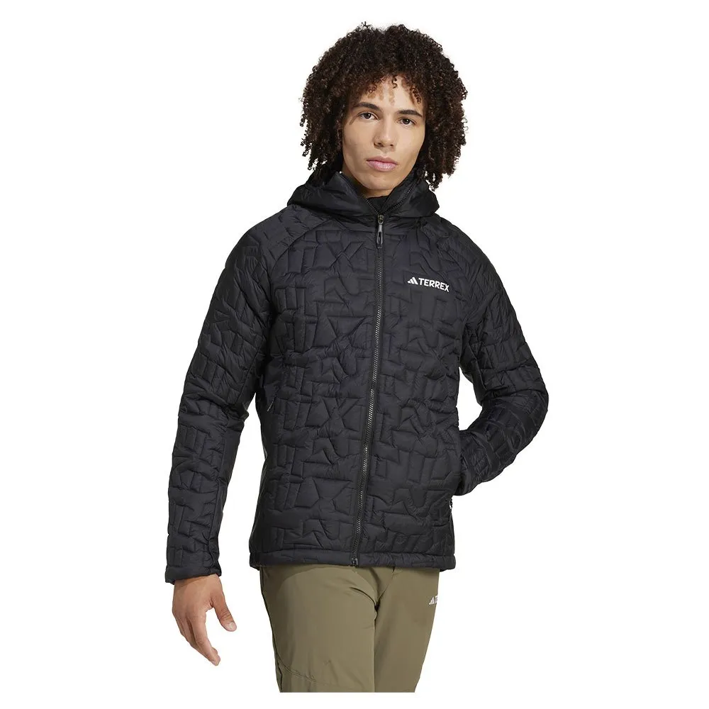 adidas Women's Terrex Xperior PrimaLoft Loose Fill Insulated Hooded Jacket
