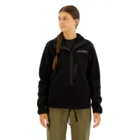 adidas Women's Terrex Xploric High Pile Fleece Pullover Sweatshirt