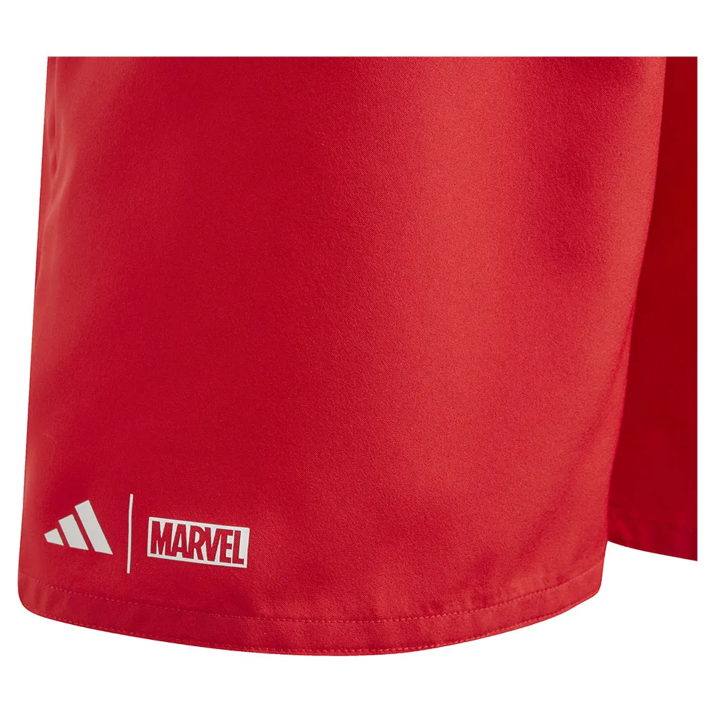 adidas X Marvel Spider Man 5´´ Kids Simshorts male, Pure ruby, 9-10Y adidas X Marvel Spider Man 5´´ Kids Simshorts male, Pure ruby, 9-10Y