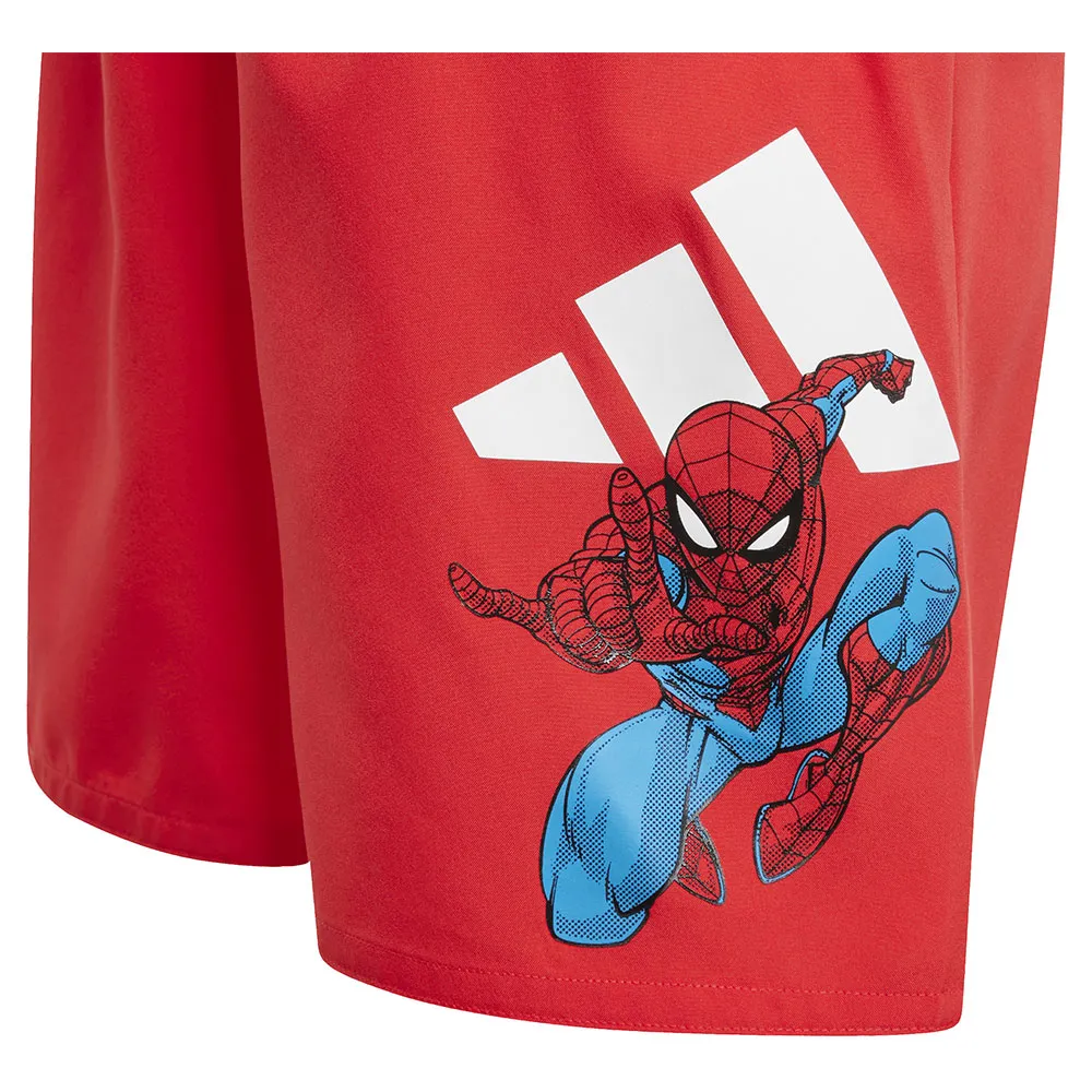 adidas X Marvel Spider Man 5´´ Kids Simshorts male, Pure ruby, 9-10Y adidas X Marvel Spider Man 5´´ Kids Simshorts male, Pure ruby, 9-10Y