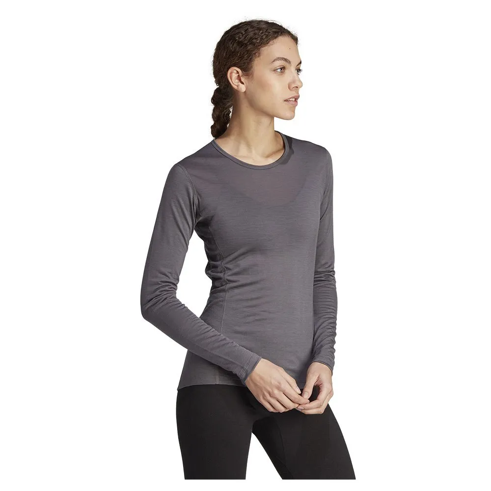 adidas Xperior Merino 150 Baselayer T-shirt Med Lång ärm