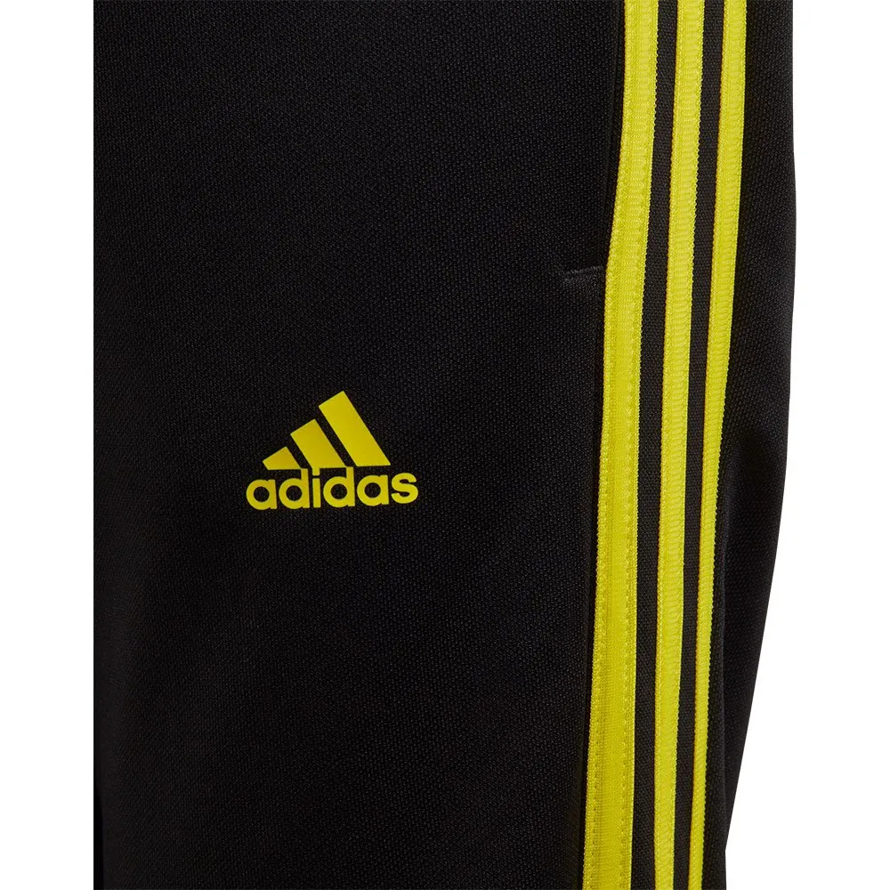 adidas Yb Tiro 3 Stripes Byxor, Black / bright yellow, 7-8Y adidas Yb Tiro 3 Stripes Byxor, Black / bright yellow, 7-8Y