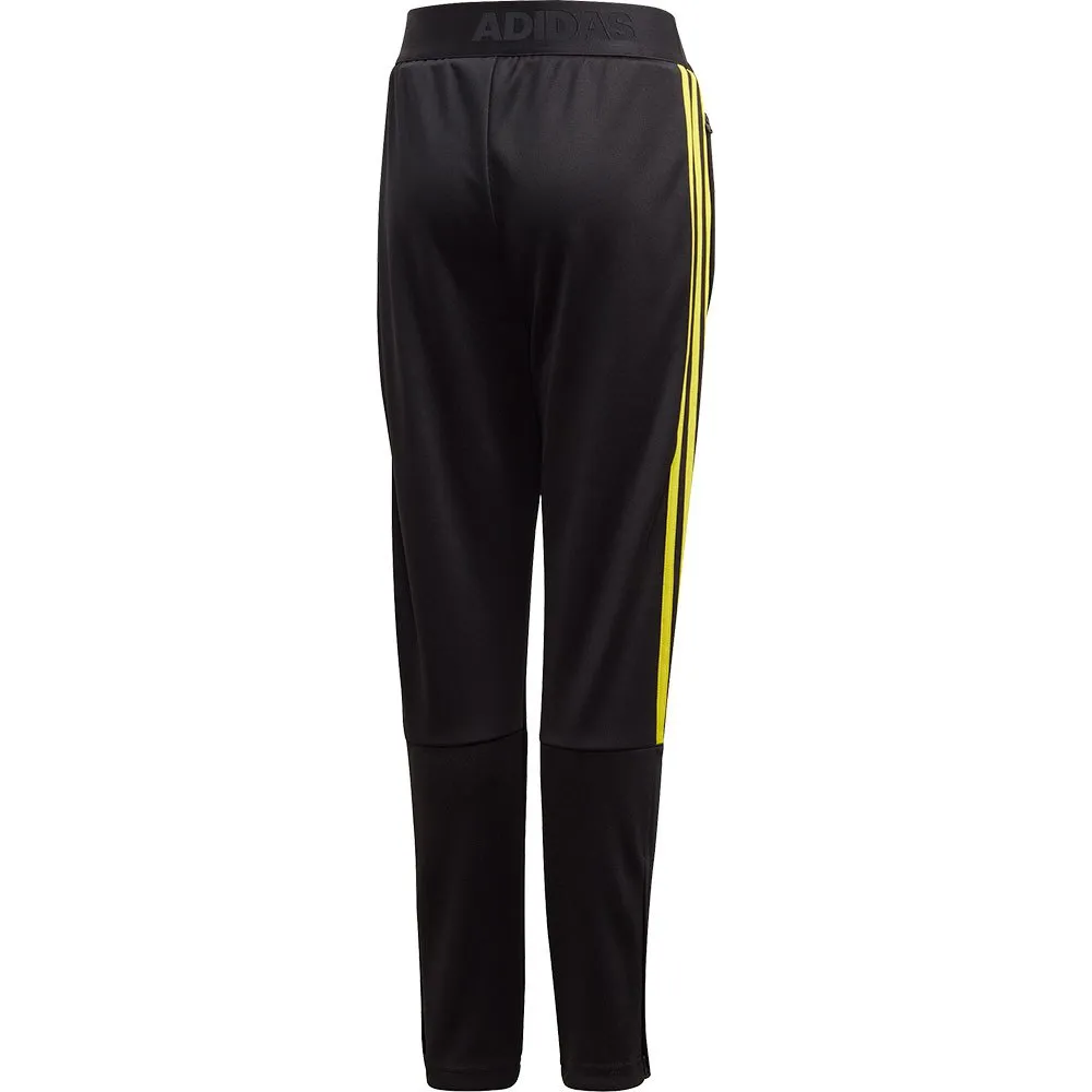 adidas Yb Tiro 3 Stripes Byxor, Black / bright yellow, 7-8Y adidas Yb Tiro 3 Stripes Byxor, Black / bright yellow, 7-8Y