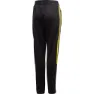 adidas Yb Tiro 3 Stripes Byxor, Black / bright yellow, 7-8Y