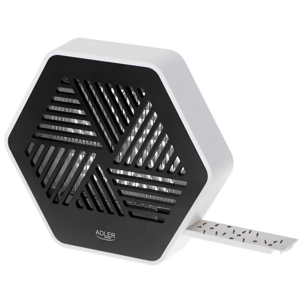 Adler Ad 7939 Uv Elektrisk Flugsmälla, White, One Size
