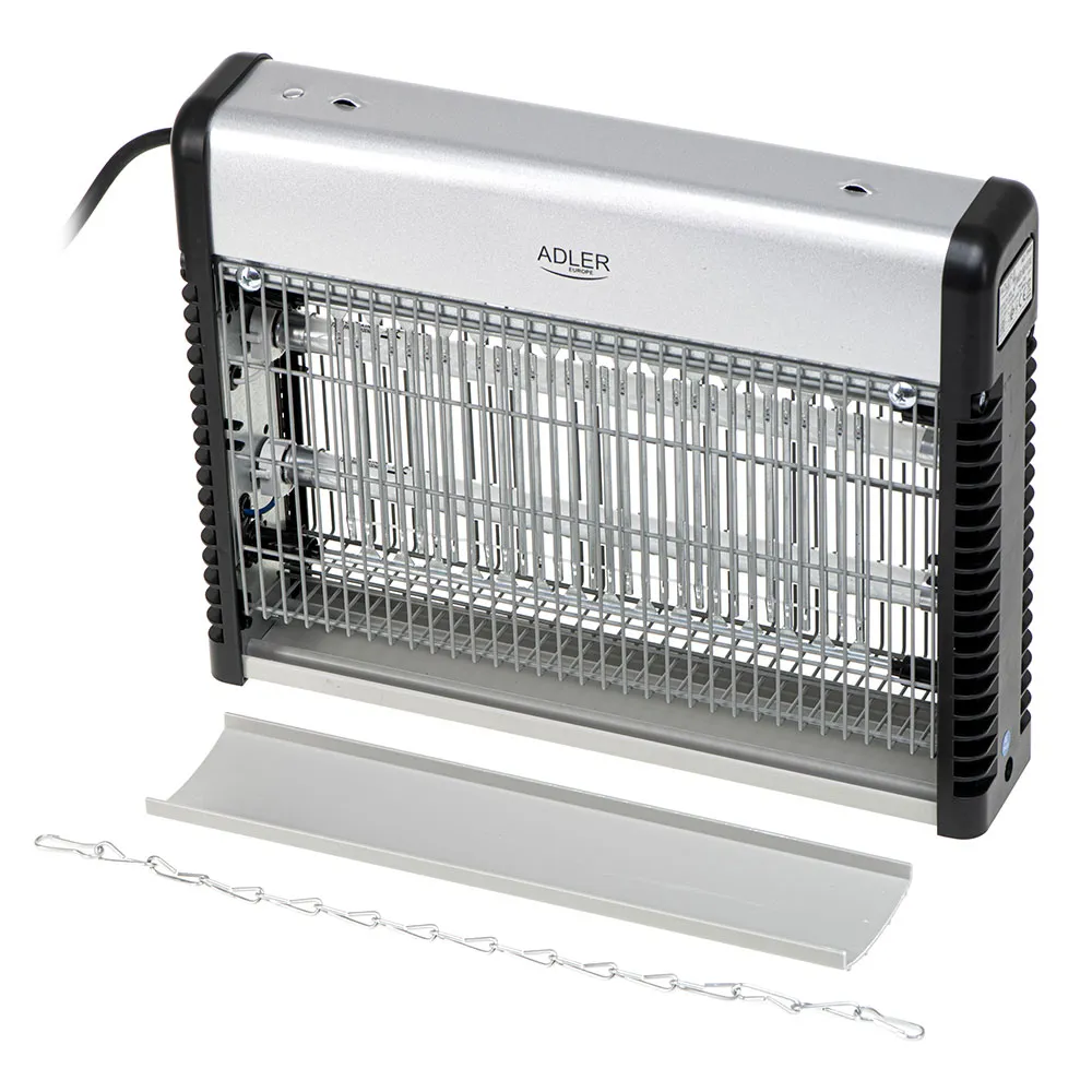 Adler Ad 7940 Led Insektslampa, Grey / black, One Size