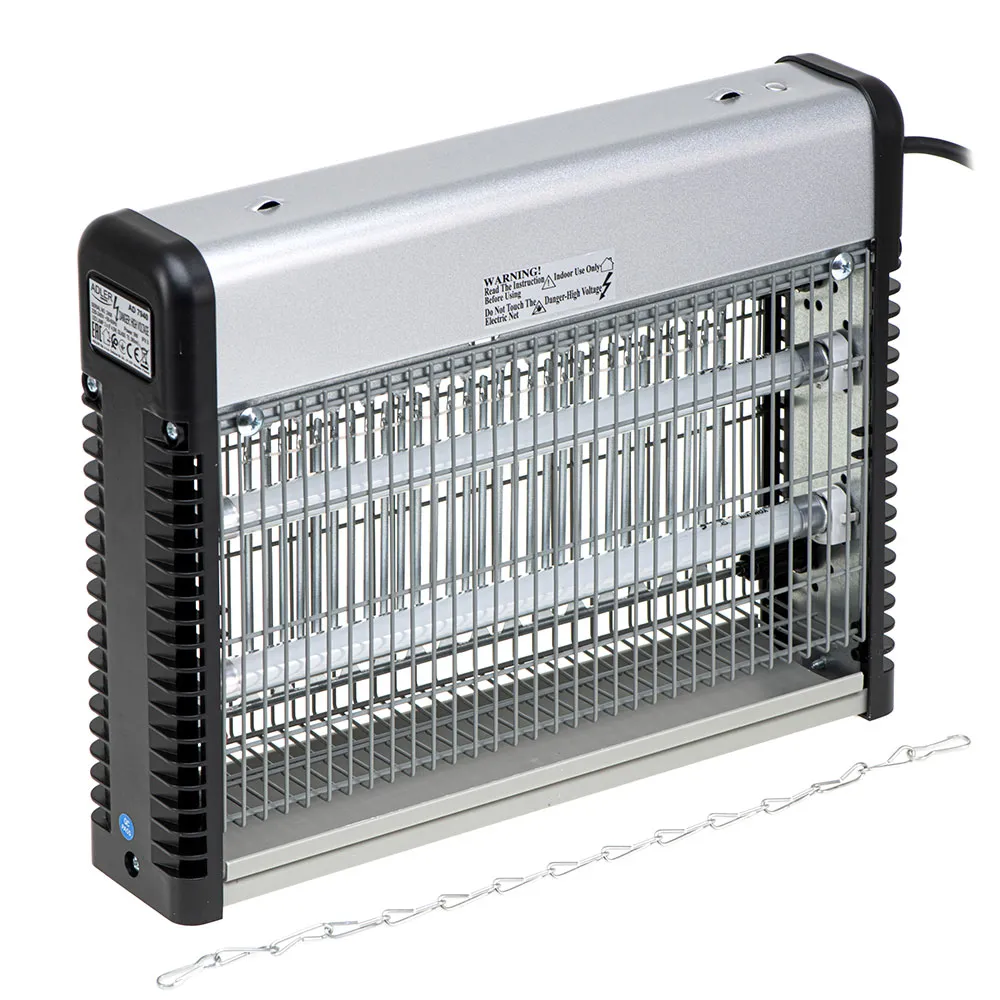 Adler Ad 7940 Led Insektslampa, Grey / black, One Size