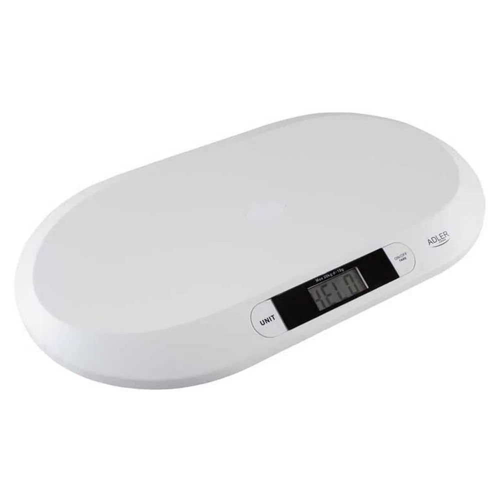 Adler Ad 8139 Våg, White, One Size