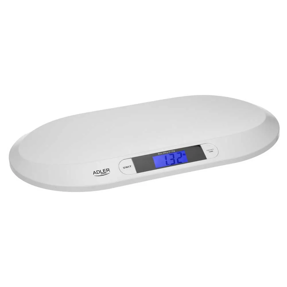Adler Ad 8139 Våg, White, One Size