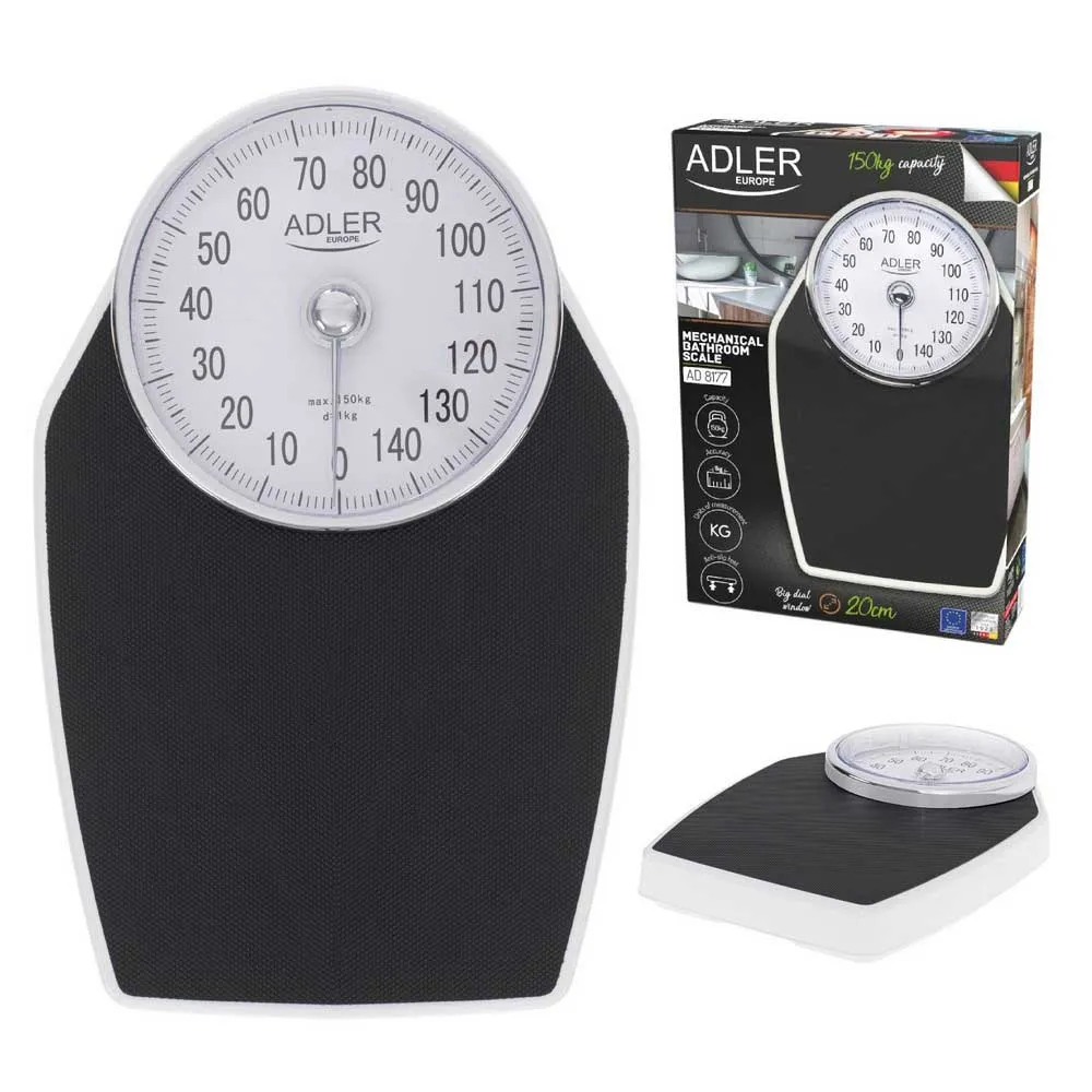 Adler Ad 8177 Våg, Black / white, One Size Adler Ad 8177 Våg, Black / white, One Size