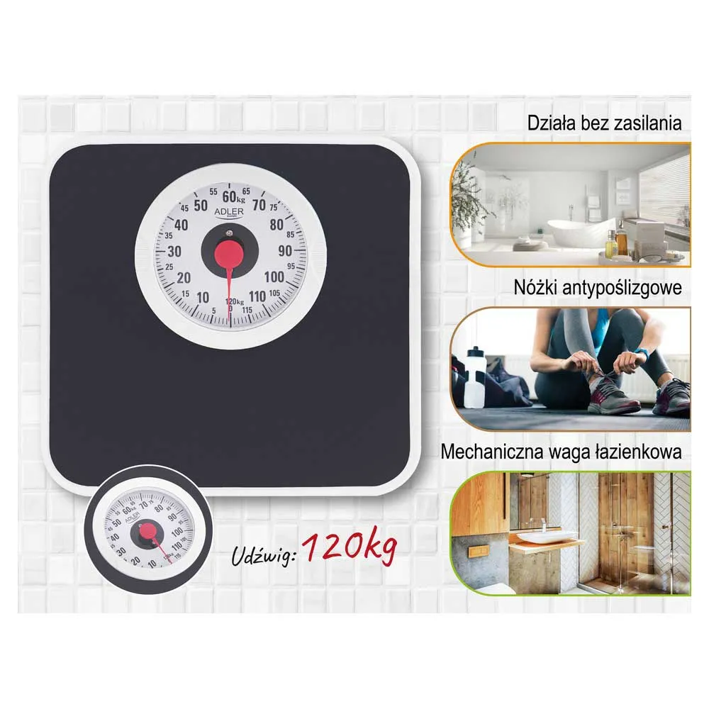 Adler Ad 8178 Våg, Black, One Size