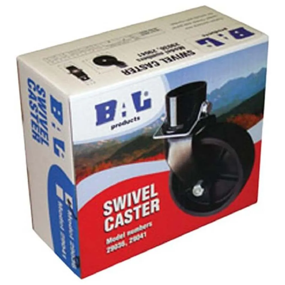 Adnik Caster F Nivelleringsskruv, Black, 2000lbs