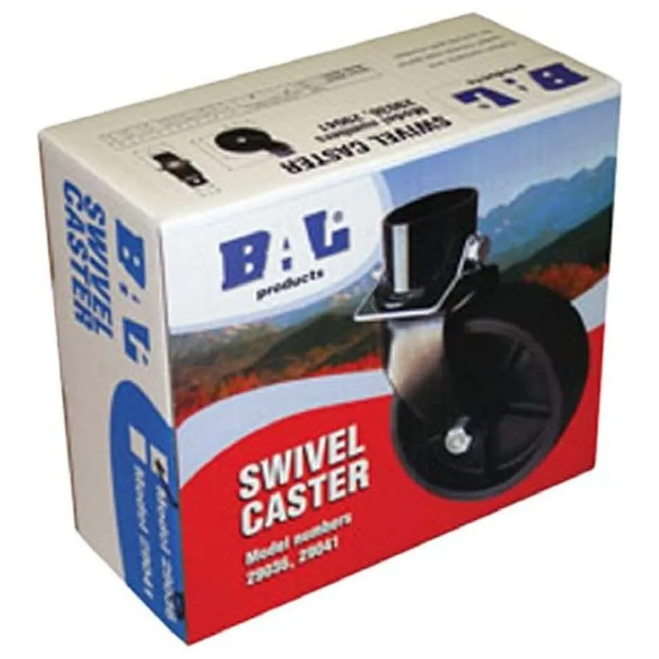 Adnik Caster Nivelleringsskruv, Black, 1000lbs