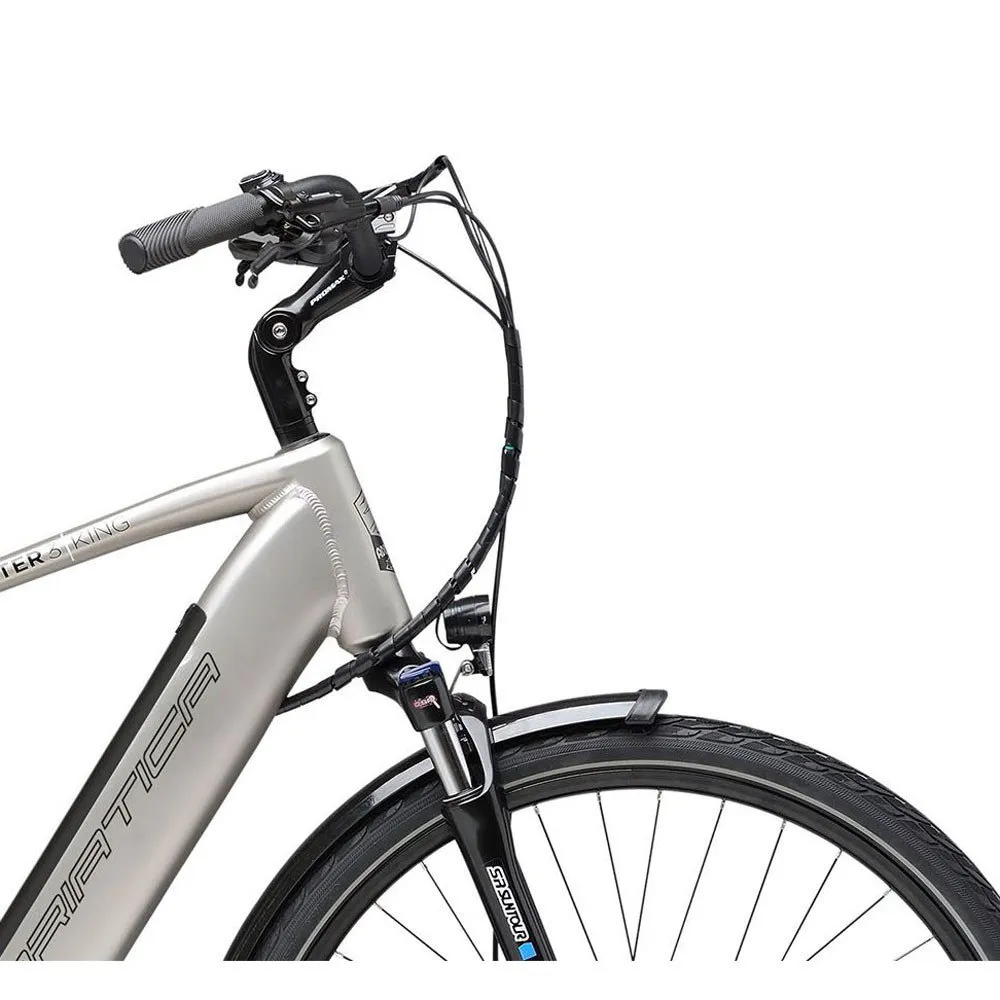 Adriatica 3 King 700 Acera Elcykel, Silver, One Size, 522Wh