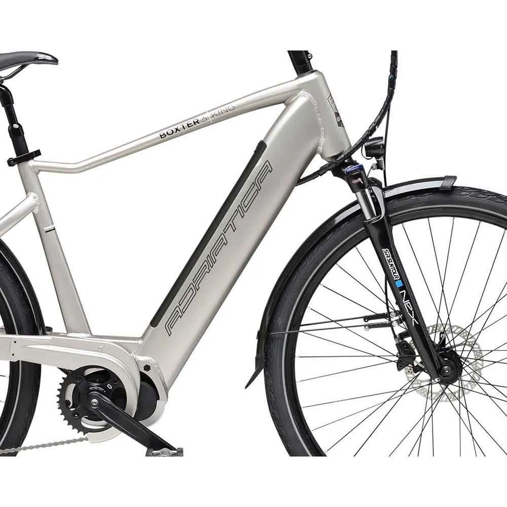 Adriatica 3 King 700 Acera Elcykel, Silver, One Size, 522Wh
