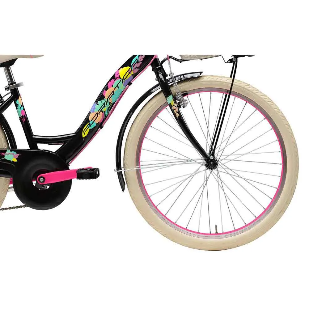 Adriatica Ctb 24´´ 6s Cykel, Black / pink, One Size