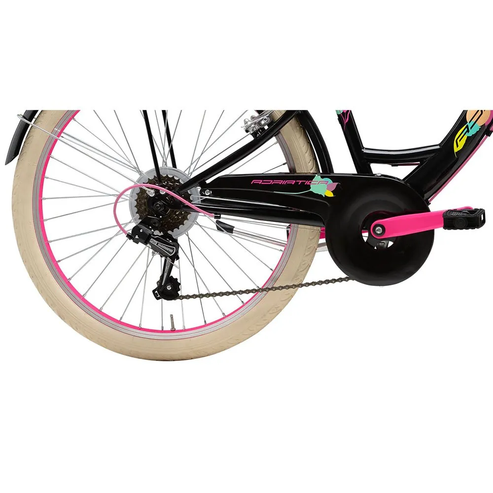 Adriatica Ctb 24´´ 6s Cykel, Black / pink, One Size