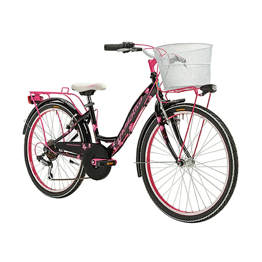 Adriatica Ctb 24´´ 6s Cykel, Black / pink, One Size