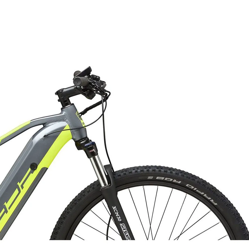 Adriatica Rayon 2.0 29´´ Elcykel Mtb, Grey / yellow, L, 720Wh