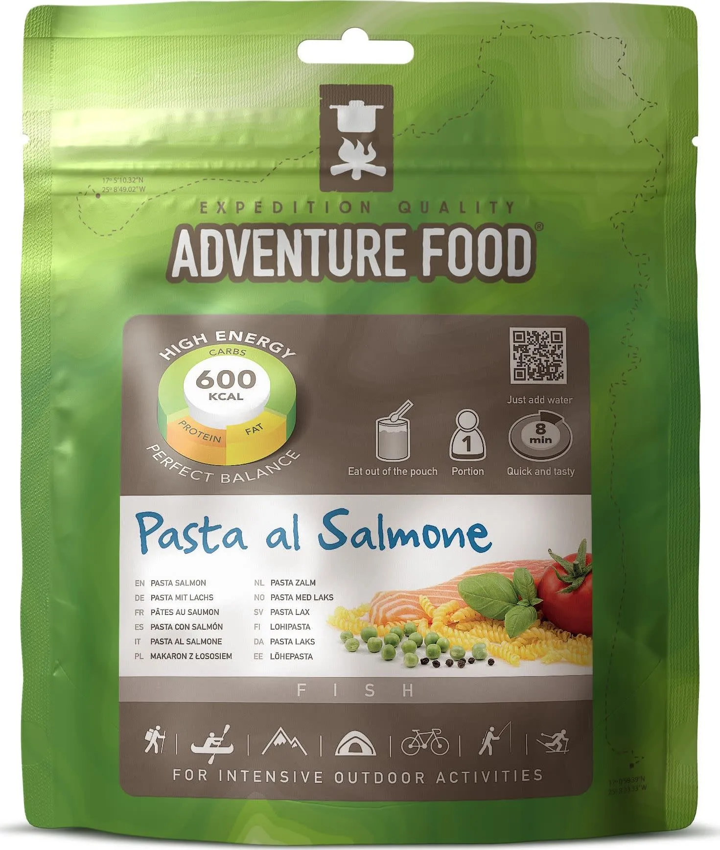 Adventure Food Pasta Salmone, Nocolour, One Size