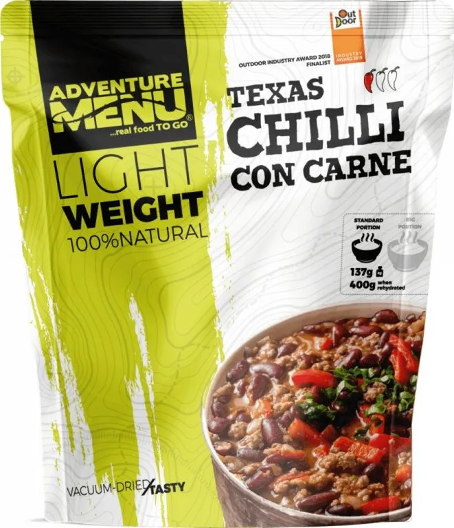 Adventure Menu Chilli Con Carne