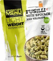 Adventure Menu Fusilli with Spinach and Walnuts Nocolour Adventure Menu Fusilli with Spinach and Walnuts Nocolour
