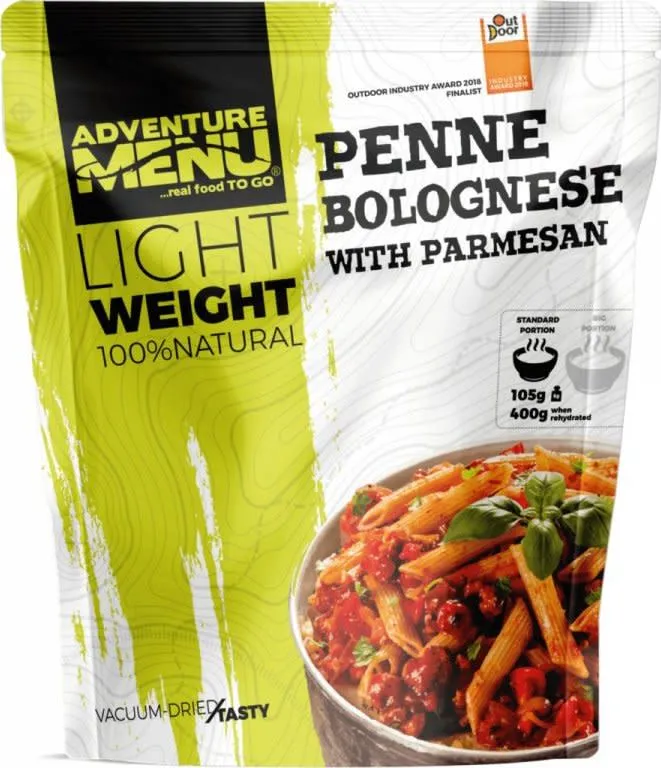 Adventure Menu Penne Bolognese with Parmesan Nocolour, Nocolour, One Size