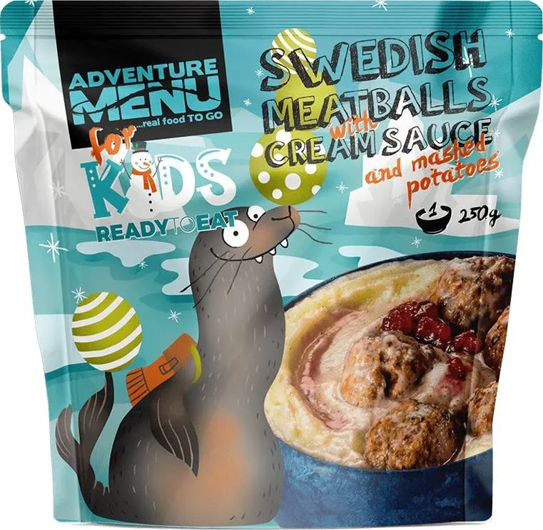 Adventure Menu Swedish Meatballs with Cream Sauce and Mashed Potatoes, Nocolour, One Size Adventure Menu Swedish Meatballs with Cream Sauce and Mashed Potatoes, Nocolour, One Size