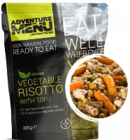 Adventure Menu Vegetable Risotto With Tofu