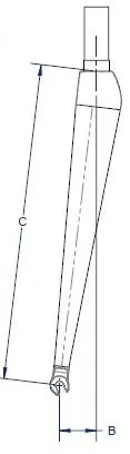 Aerlite 29" Carbon Gaffel