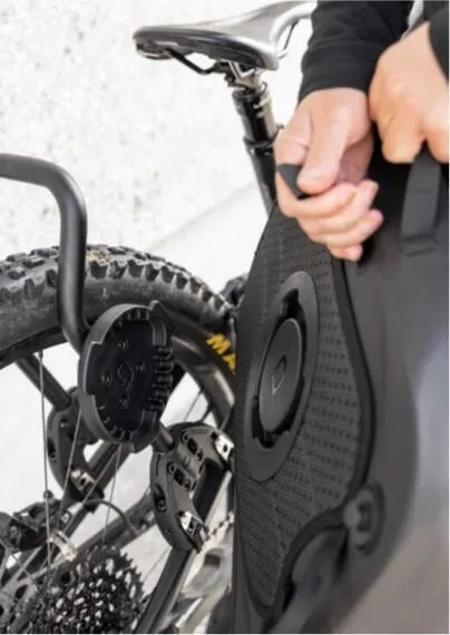 aeroe QuickLock Urban Sidoväska, Black, One Size